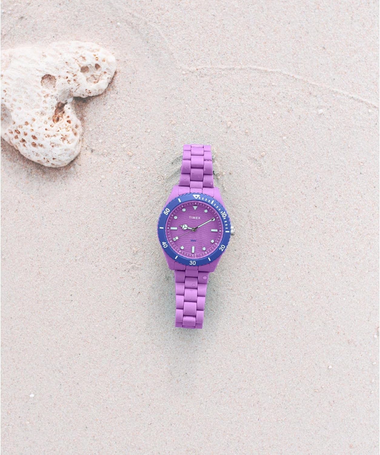 image:imageTimex Womens Legacy Ocean 37mm WatchPurple Dark PurplePurple