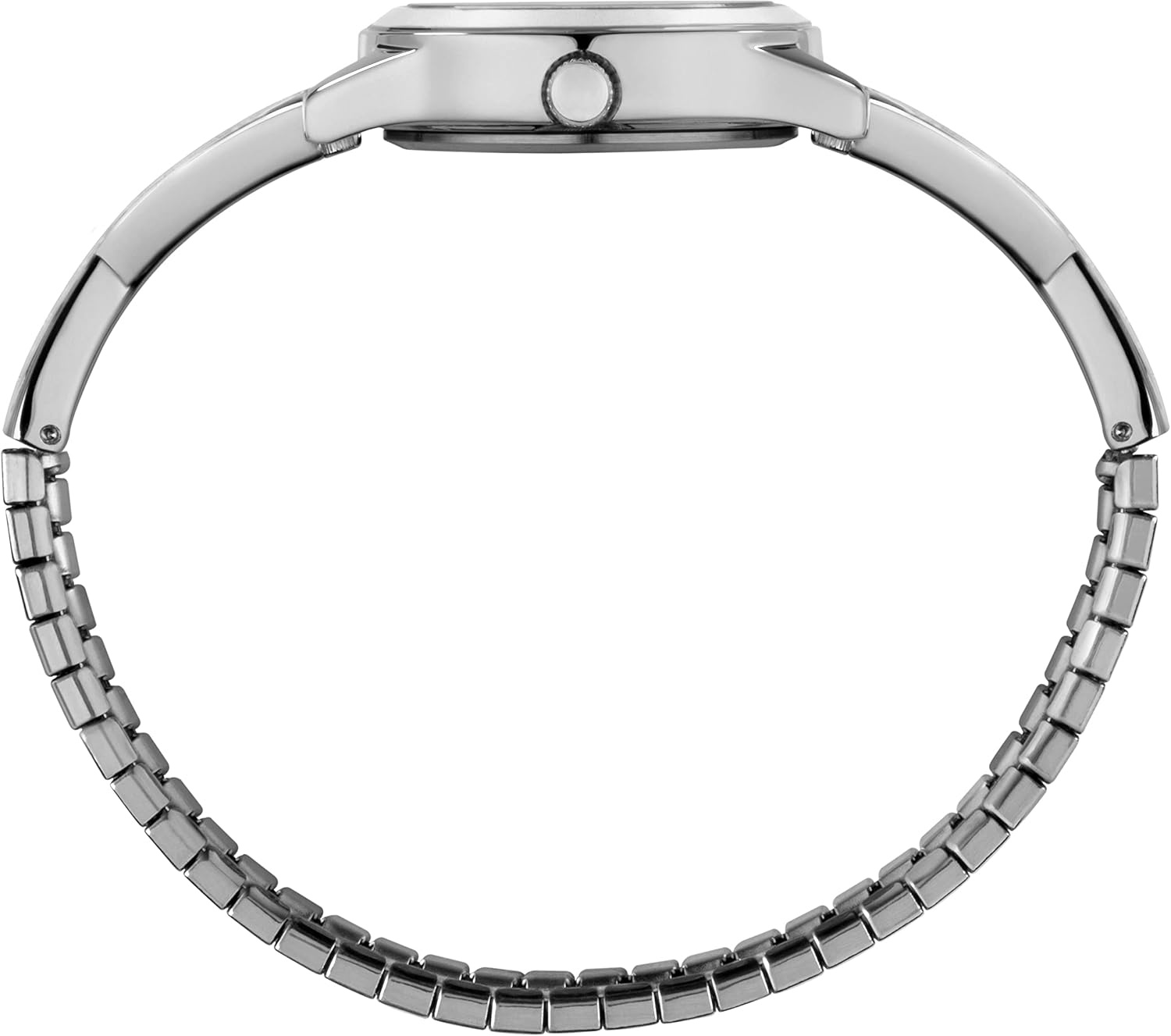 image:imageTimex Womens Main Street 25mm Semi Bangle WatchSilverTone