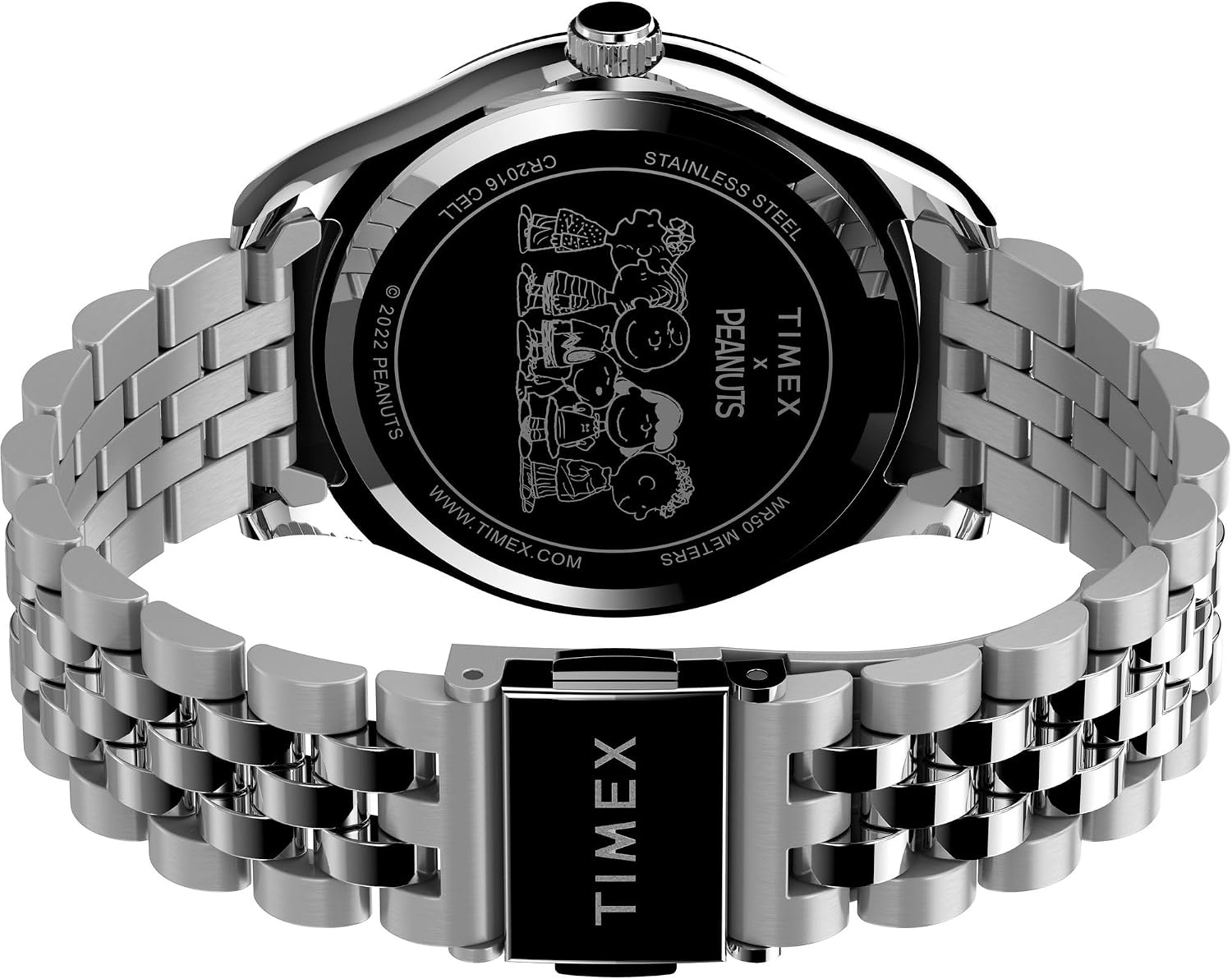 image:imageTimex Womens Peanuts x Waterbury Legacy WatchPinkSilver