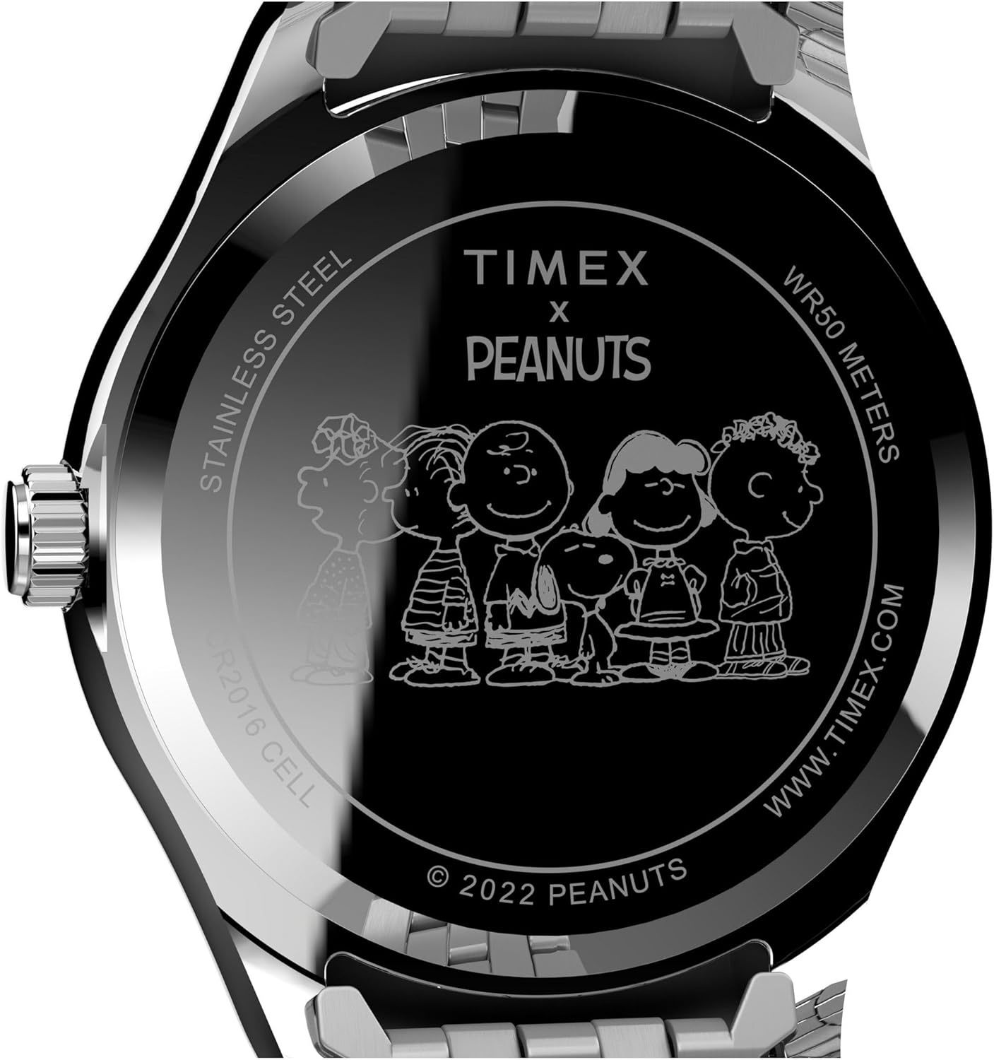 image:imageTimex Womens Peanuts x Waterbury Legacy WatchPinkSilver
