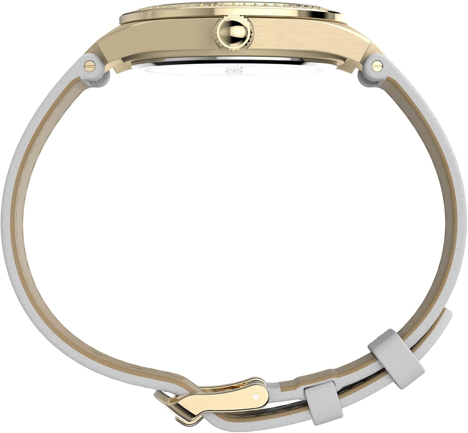image:imageTimex Womens Simone Multifunction 38mm WatchWhiteWhite