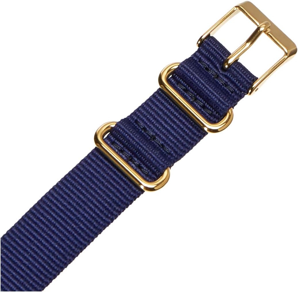 image:imageTimex Womens SingleLayer 16mm SlipThru StrapDarkBlue