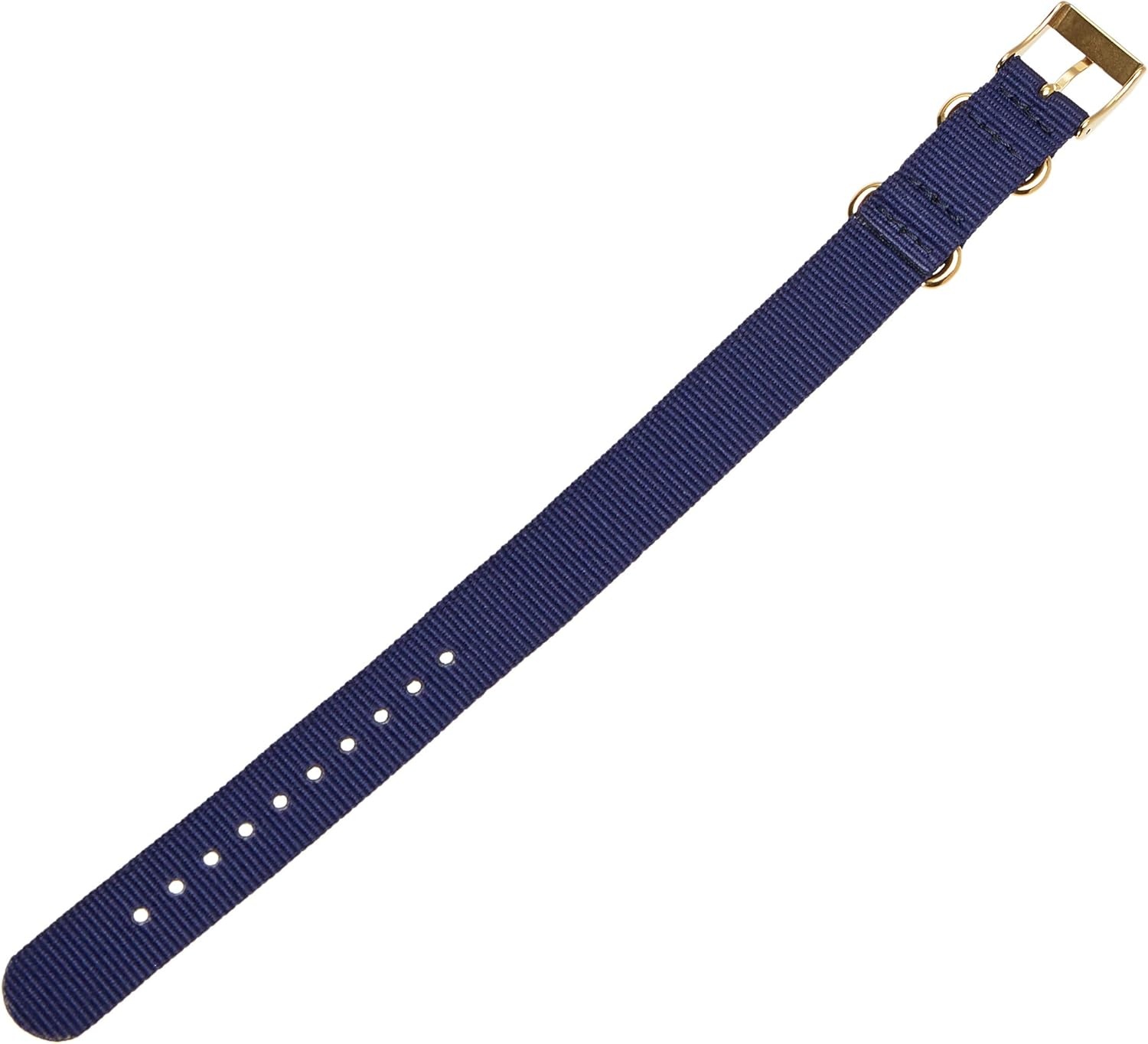 image:imageTimex Womens SingleLayer 16mm SlipThru StrapDarkBlue