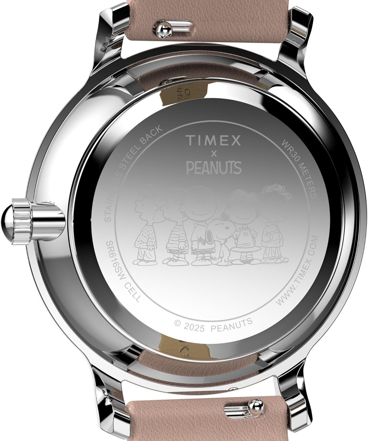 image:imageTimex Womens Transcend 34mm WatchBrownSilverToneSilverTone