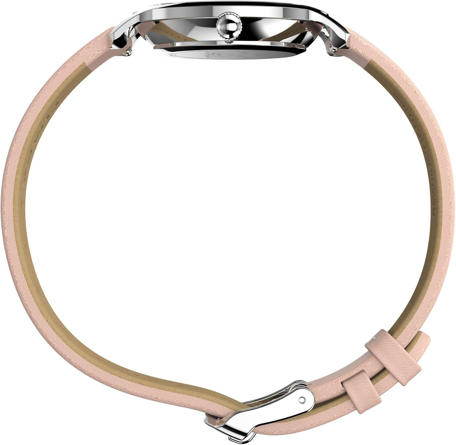 image:imageTimex Womens Transcend 34mm WatchBrownSilverToneSilverTone