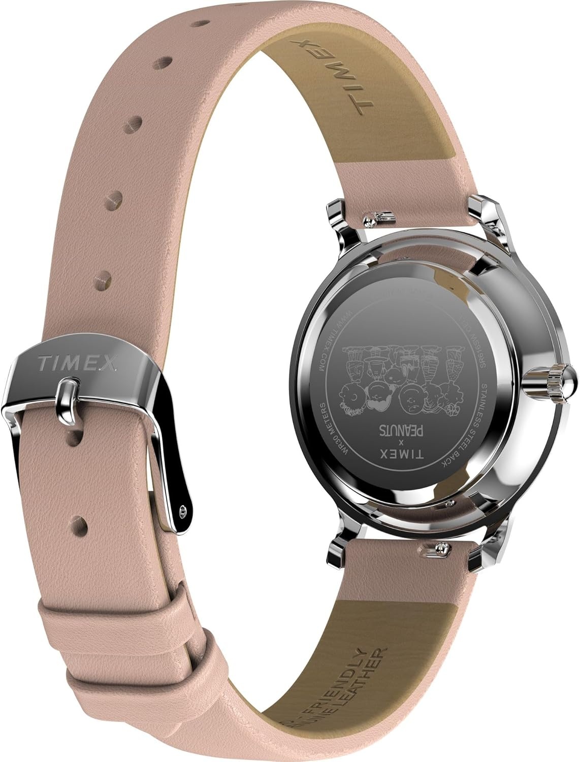 image:imageTimex Womens Transcend 34mm WatchBrownSilverToneSilverTone