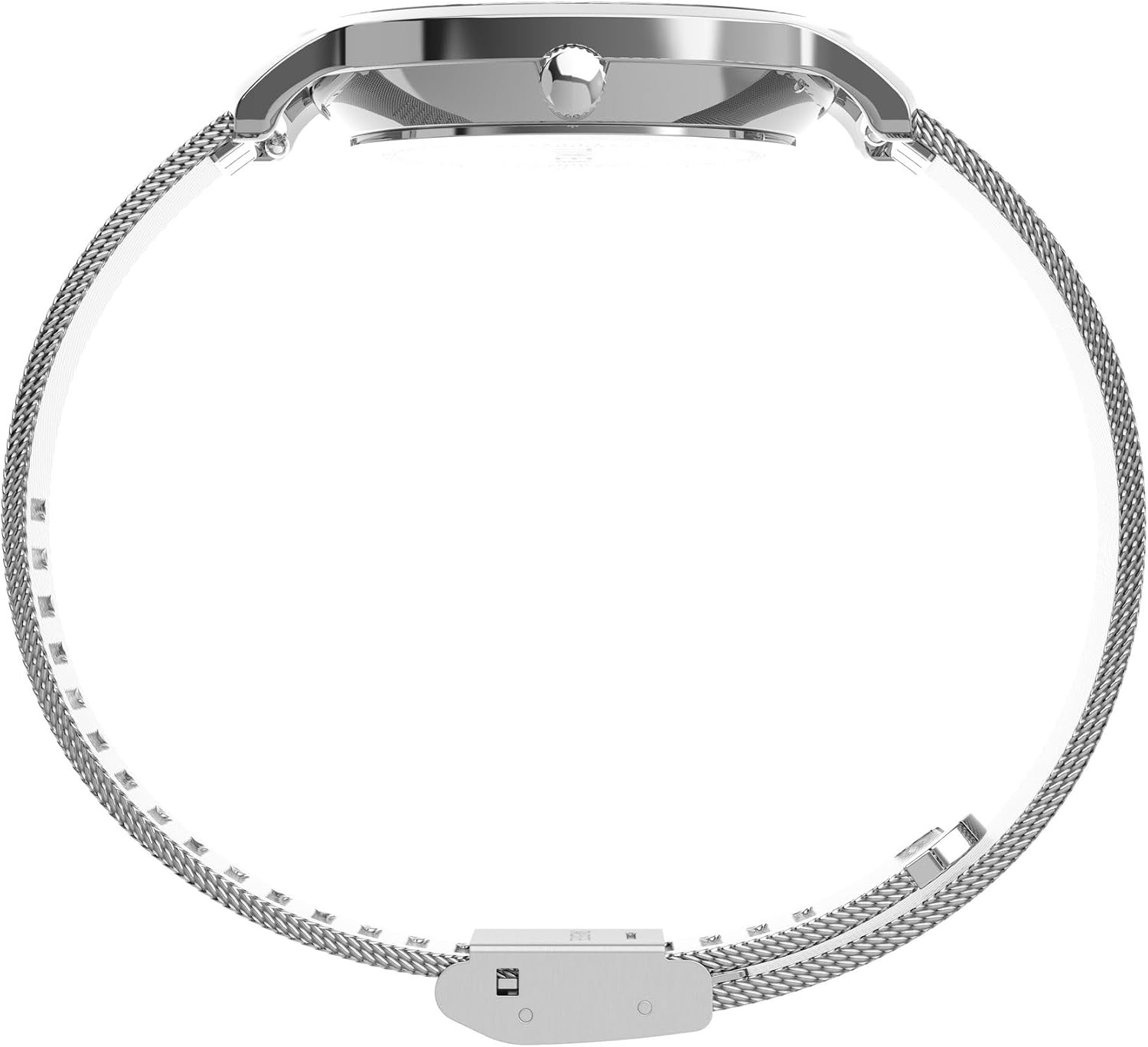 image:imageTimex Womens Transcend 34mm WatchSilverToneSilverToneBlue