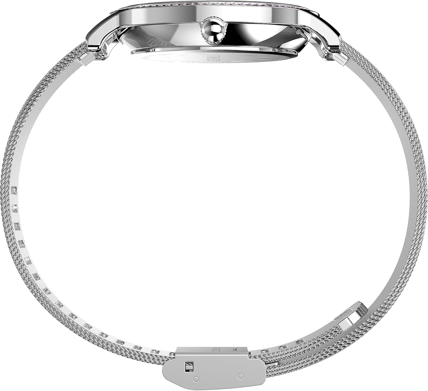 image:imageTimex Womens Transcend 34mm WatchSilverToneSilverToneSilverToneRainbow