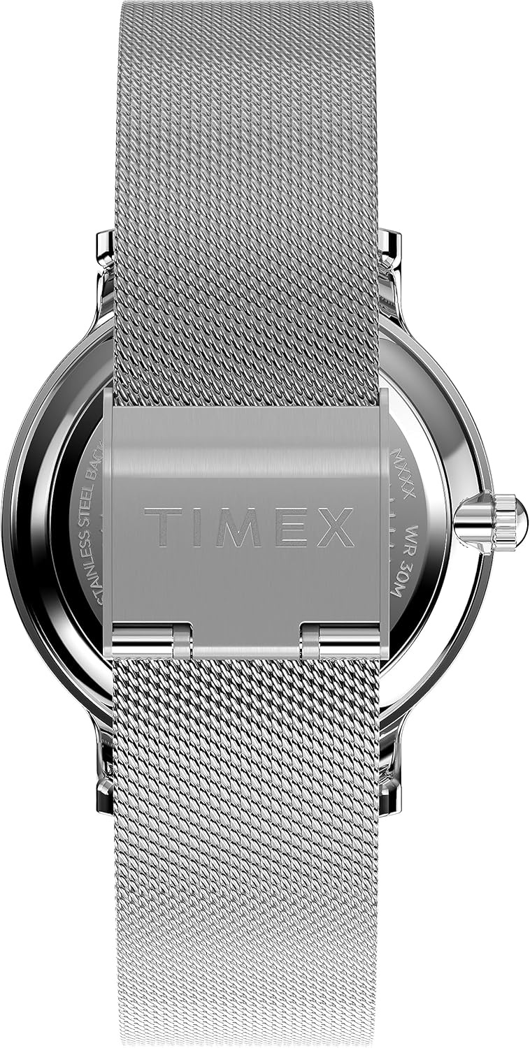 image:imageTimex Womens Transcend 34mm WatchSilverToneSilverToneSilverToneRainbow