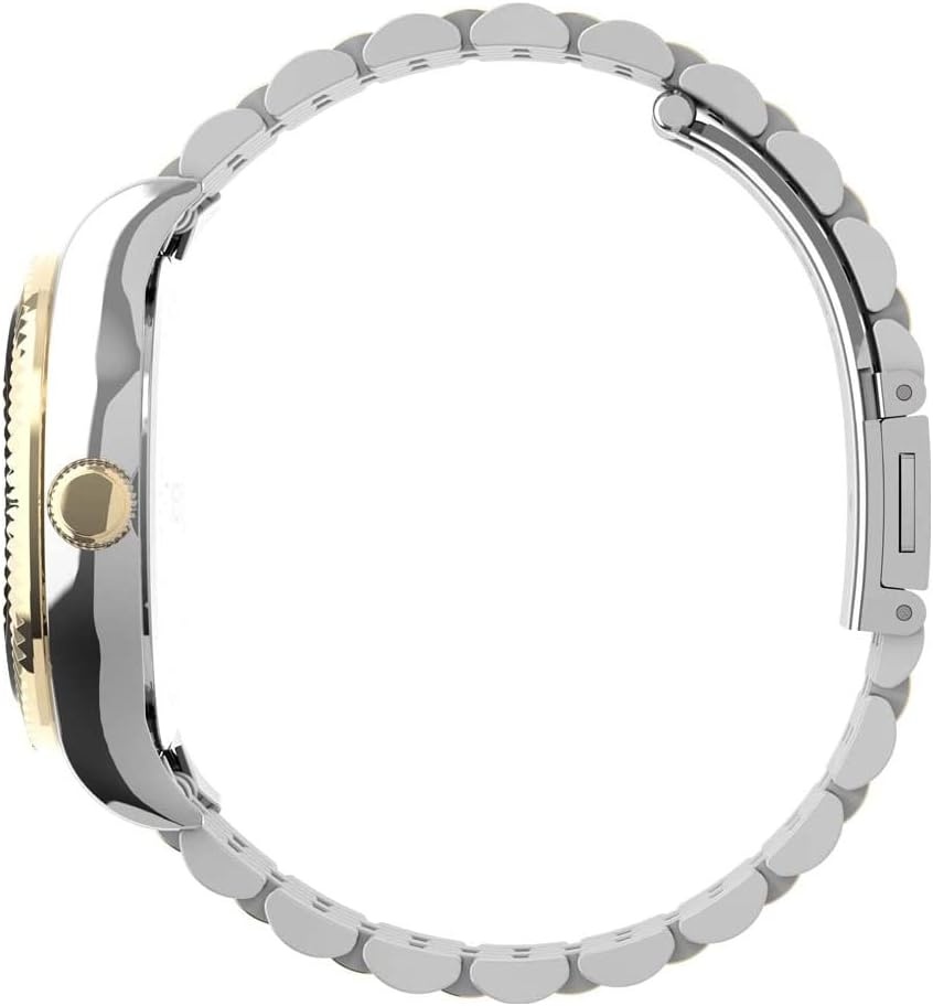 image:imageTimex Womens Waterbury Legacy 34mm WatchTwoToneBlue Crystals