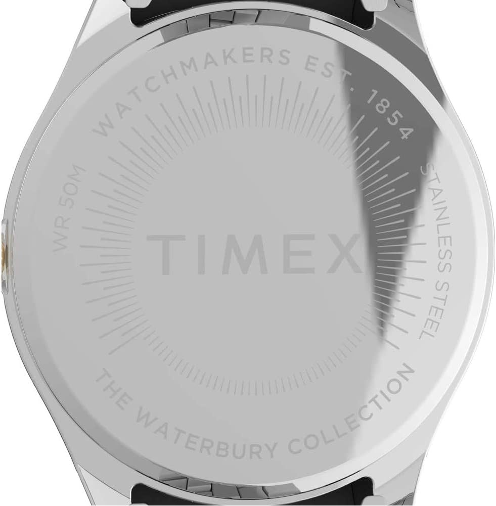 image:imageTimex Womens Waterbury Legacy 34mm WatchTwoToneBlue Crystals