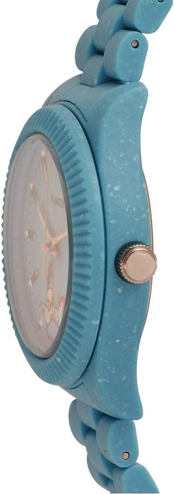 image:imageTimex Womens Waterbury Ocean Recycled Plastic 37mm WatchBlueDial