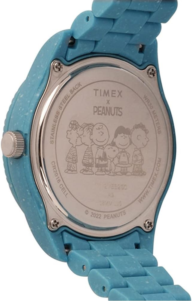image:imageTimex Womens Waterbury Ocean Recycled Plastic 37mm WatchBlueDial