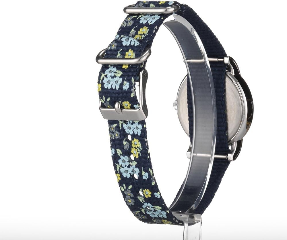 image:imageTimex Womens Weekender 31mm WatchBlueWhiteSilverTonePattern
