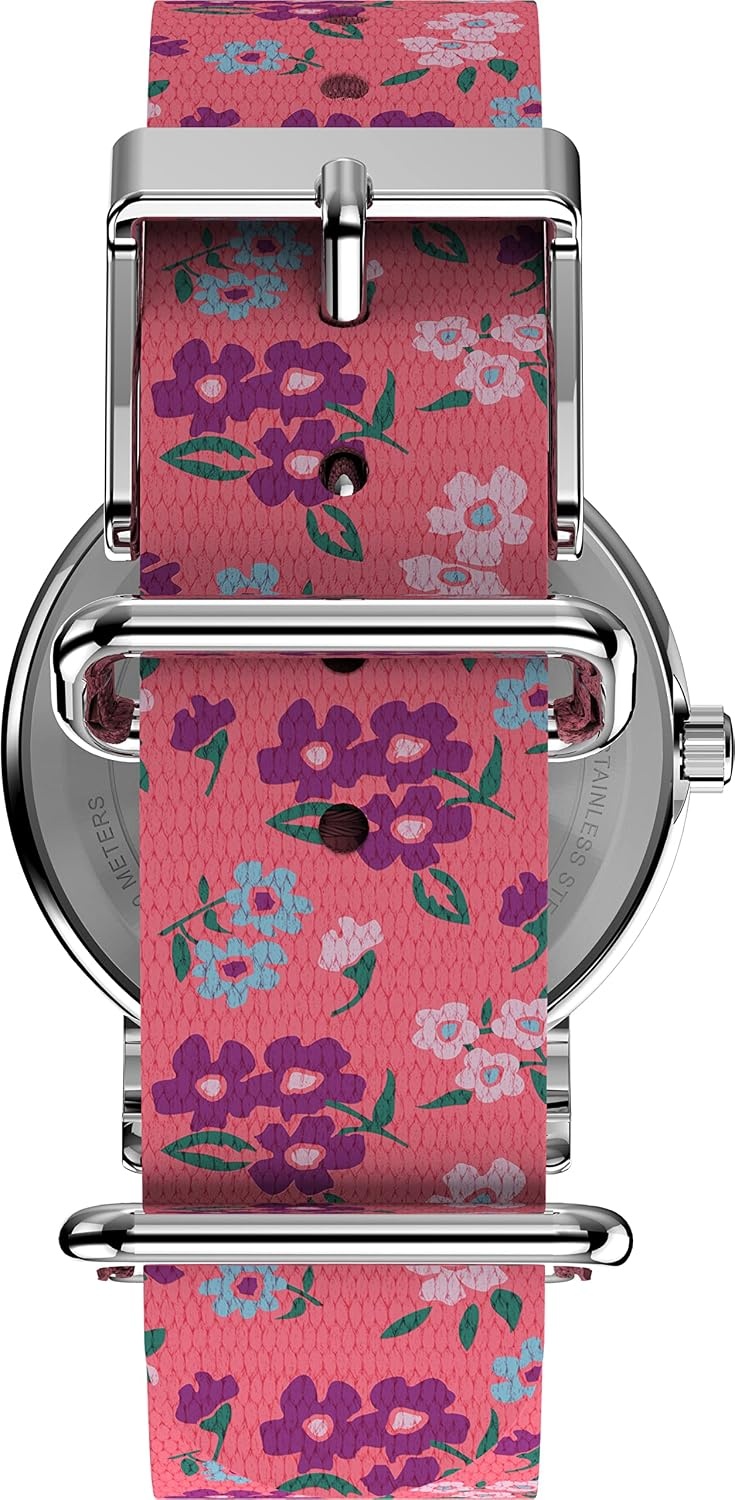 image:imageTimex Womens Weekender 31mm WatchPinkWhiteSilverTone