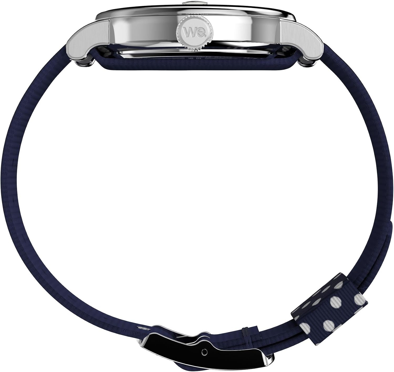 image:imageTimex Womens Weekender 40mm Watch Blue Strap White Dial SilverTone Case