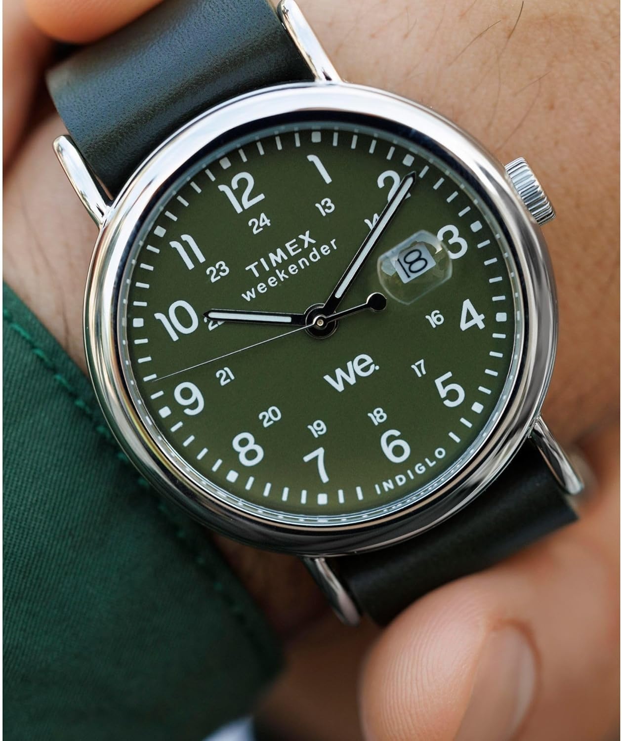 image:imageTimex X Peanuts Unisex Weekender 36mm WatchBlackSilverToneBlack