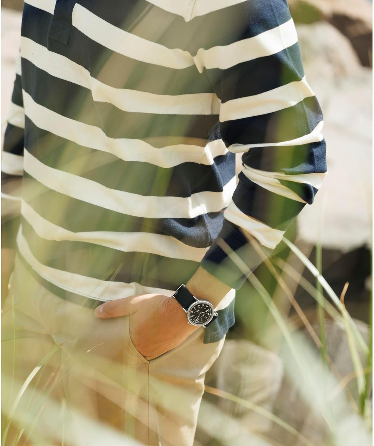 image:imageTimex X Peanuts Unisex Weekender 36mm WatchBlackSilverToneBlack