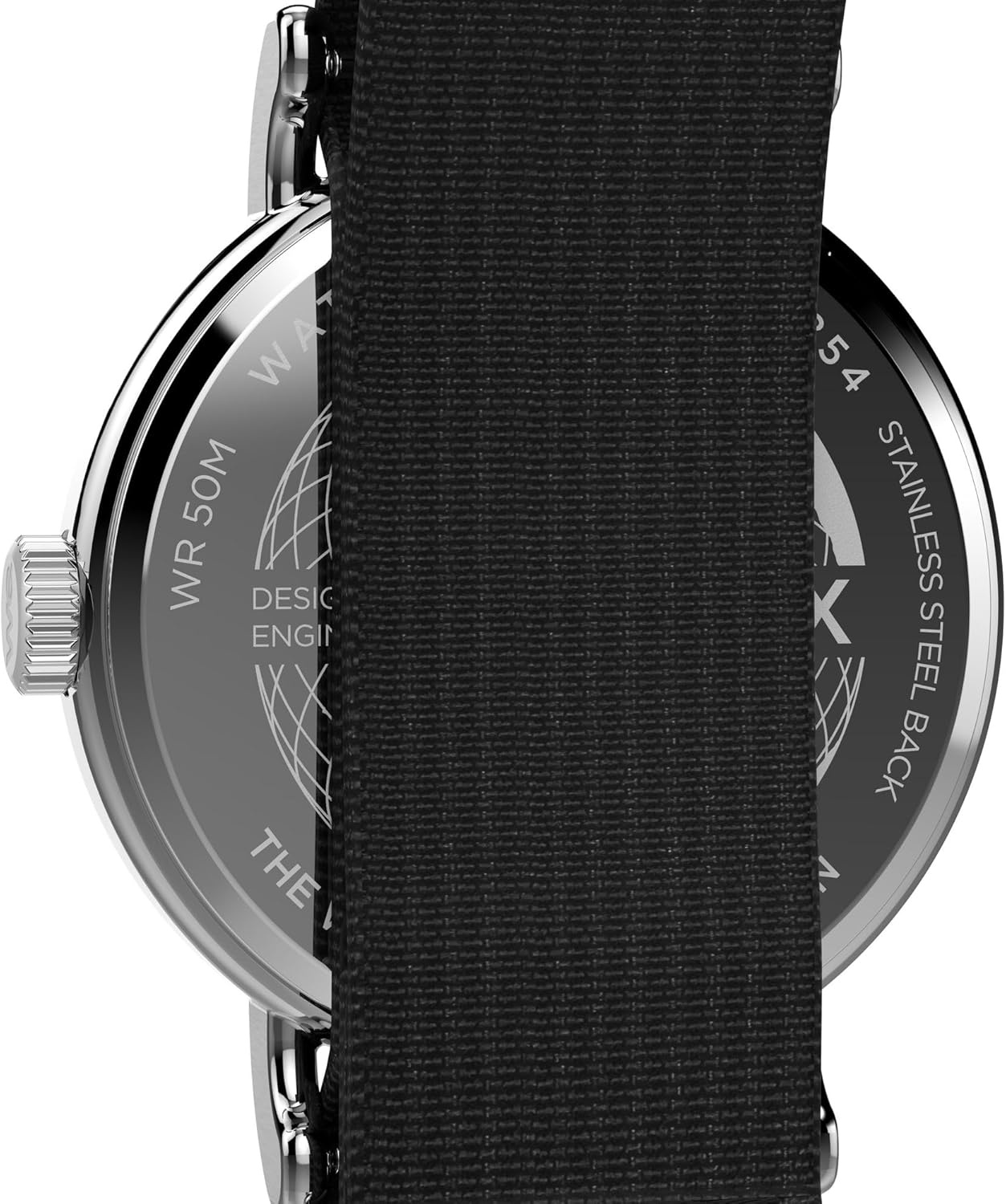 image:imageTimex X Peanuts Unisex Weekender 36mm WatchBlackSilverToneBlack
