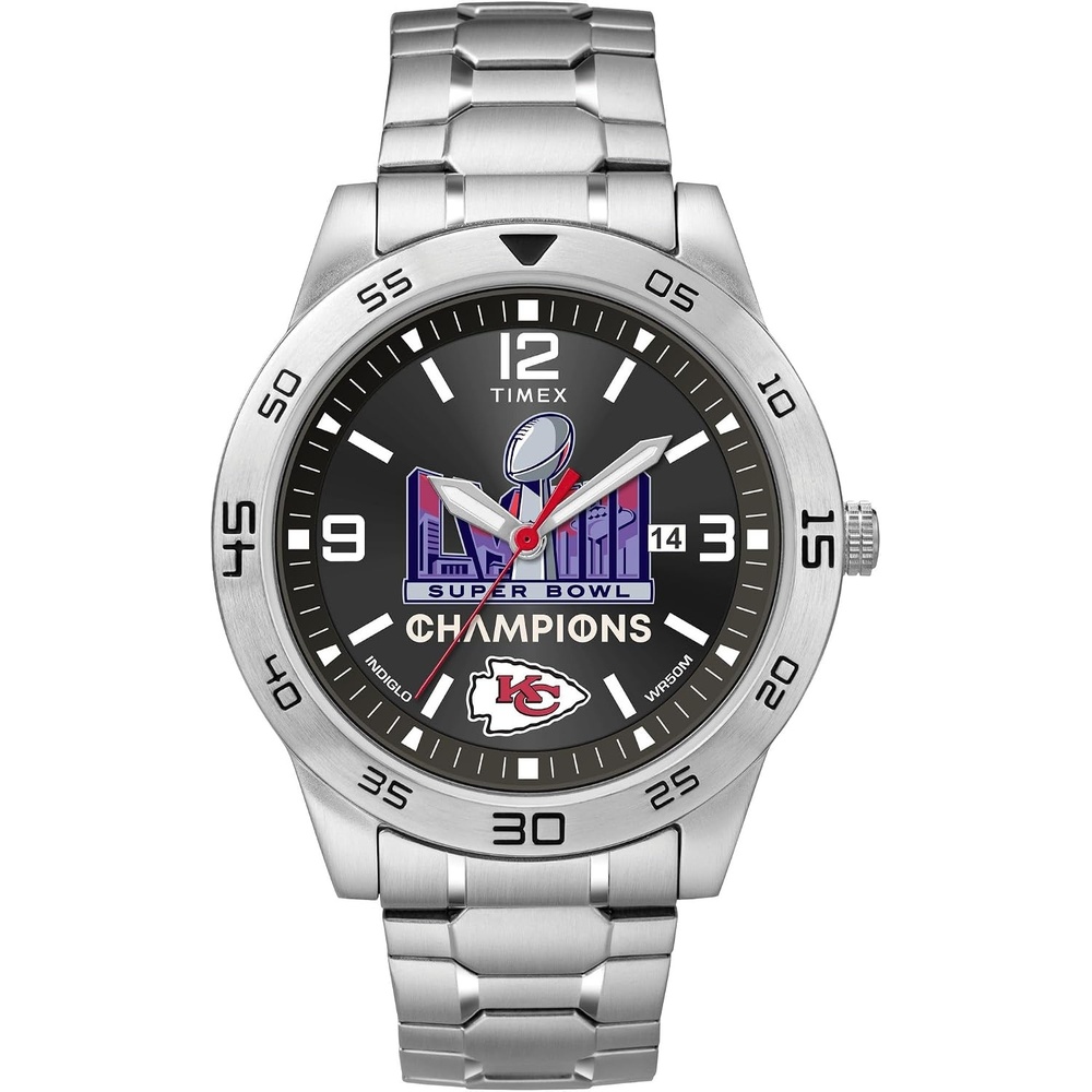 image:imageTimex Mens Citation 42mm Super Bowl LVIII Champions Watch Kansas City Chiefs