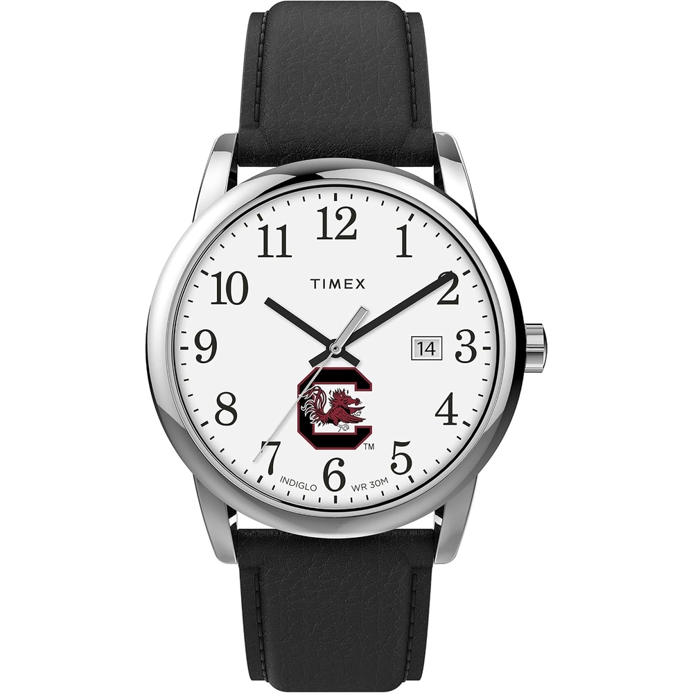 image:imageTimex Mens Collegiate Easy Reader 38mm WatchSouth Carolina Fighting Gamecocks