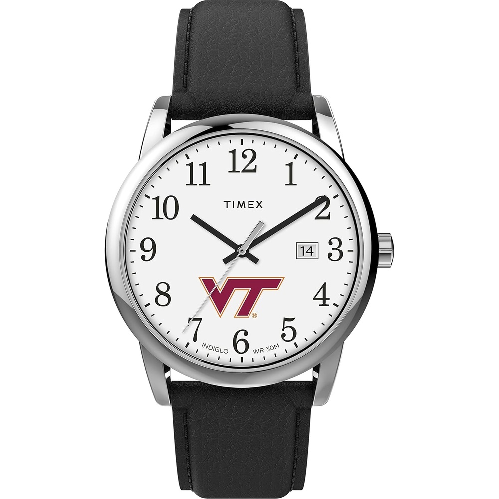 image:imageTimex Mens Collegiate Easy Reader 38mm WatchVirginia Tech Hokies