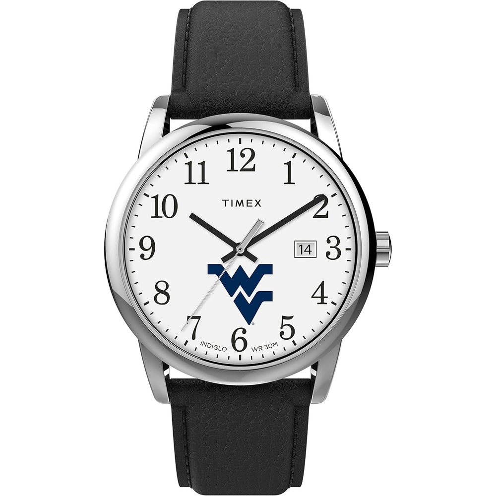 image:imageTimex Mens Collegiate Easy Reader 38mm WatchWest Virginia Mountaineers