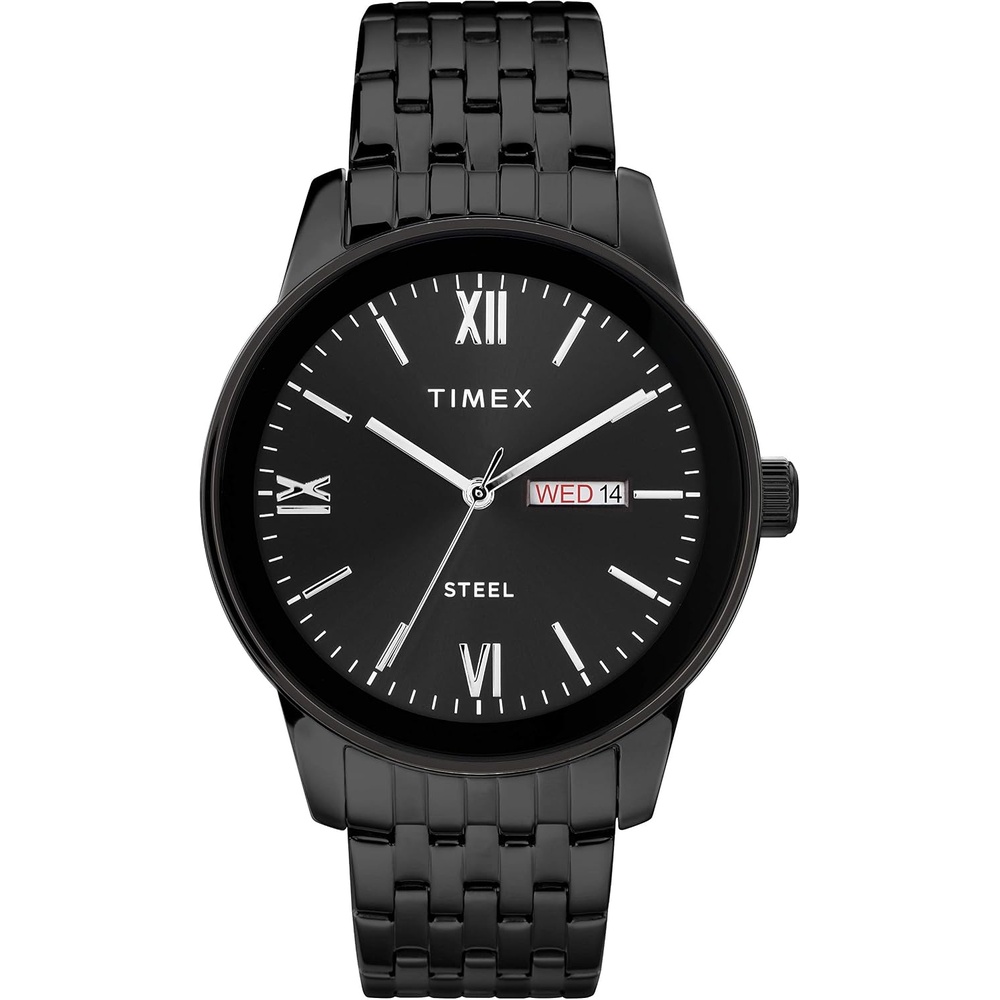 image:imageTimex Mens Dress DayDate 41mm WatchBlack