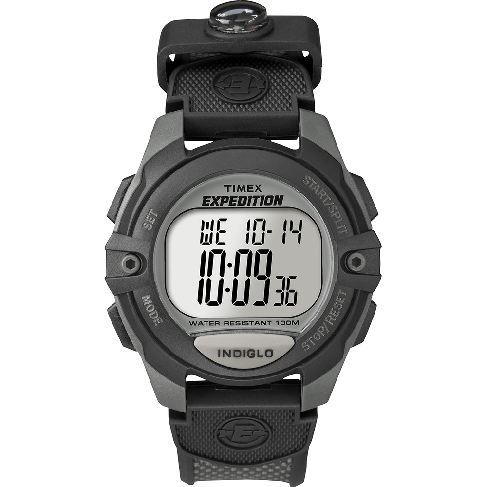 image:imageTimex Mens Expedition Digital CAT5 41mm WatchBlackDigital GrayGray