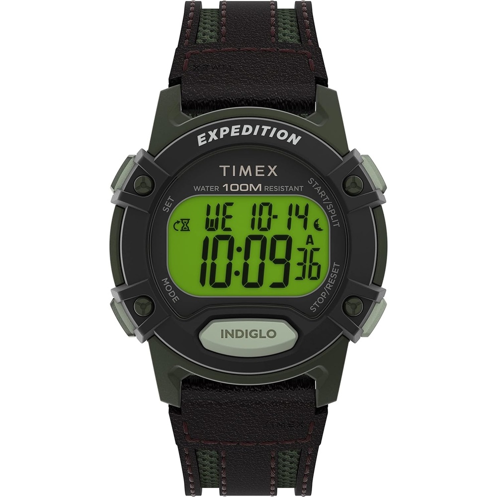 image:imageTimex Mens Expedition Digital CAT5 41mm WatchBrownDigital GreenGreen