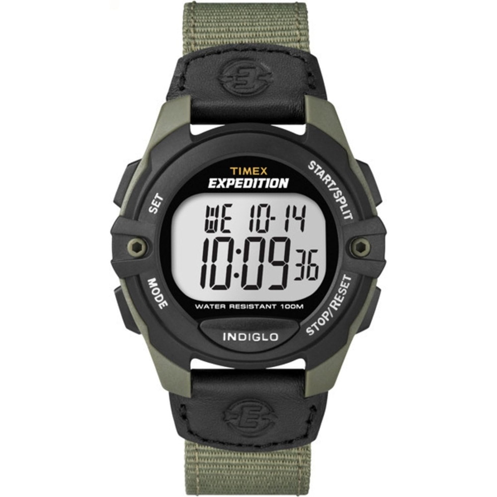 image:imageTimex Mens Expedition Digital CAT5 41mm WatchGreenDigitalGreen