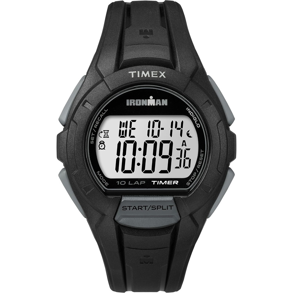 image:imageTimex Mens Ironman Essential 10 FullSize WatchBlackGray