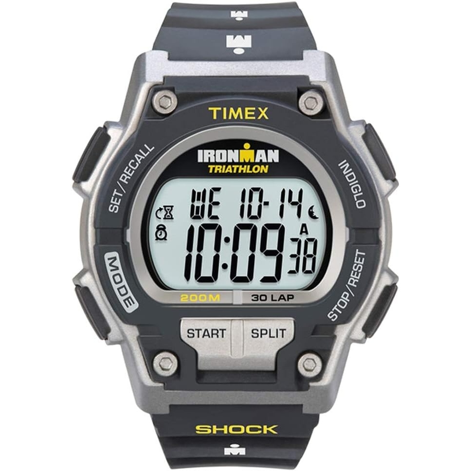 image:imageTimex Mens Ironman Triathlon Endure 30 Shock 42mm WatchBlackYellow