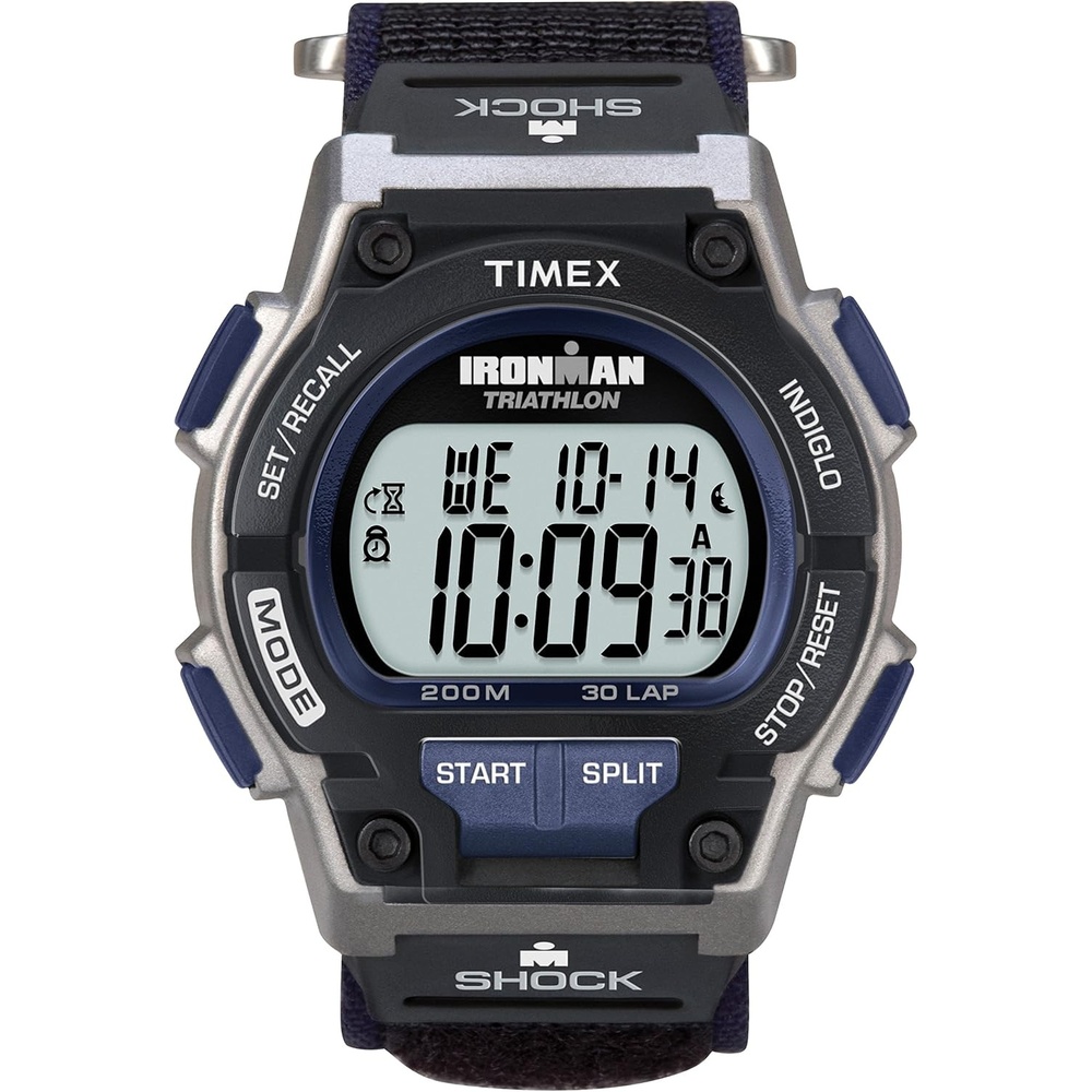 image:imageTimex Mens Ironman Triathlon Endure 30 Shock 42mm WatchDark Blue