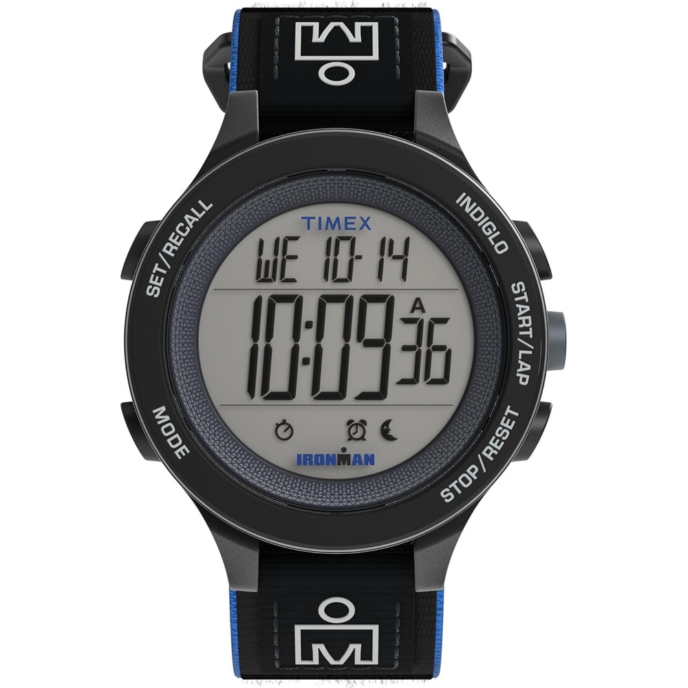 image:imageTimex Mens Ironman Triathlon T200 42mm WatchBlackBlackDigital