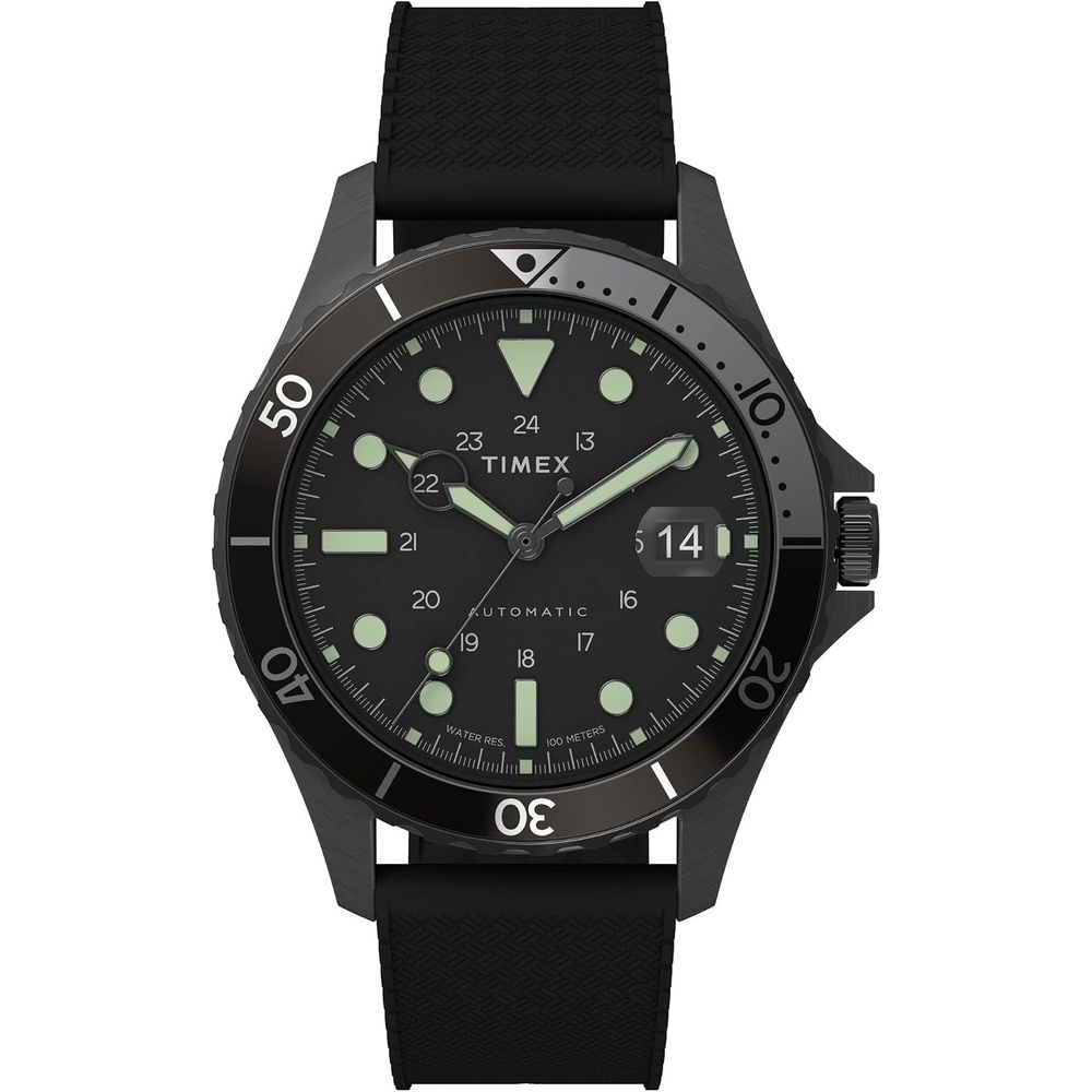 image:imageTimex Mens Navi XL 41mm WatchBlackBlackGunmetal