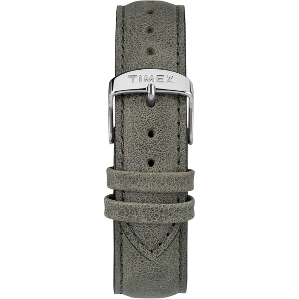 image:imageTimex Metropolitan 20mm QuickRelease Leather StrapCharcoal Gray