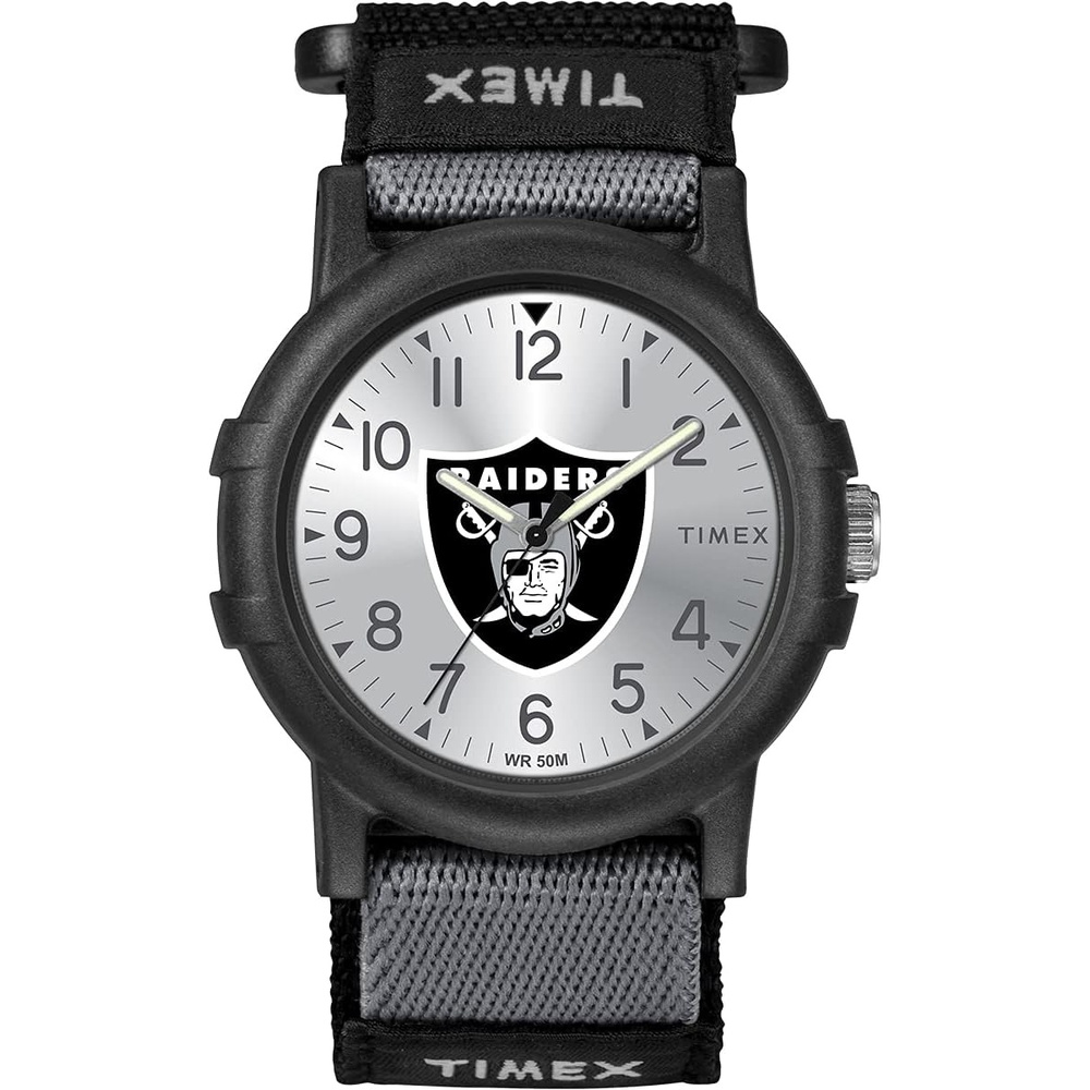 image:imageTimex NFL 38mm Recruit WatchOakland Raiders