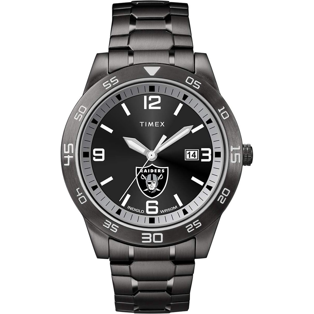 image:imageTimex NFL Mens 42mm Acclaim WatchOakland Raiders
