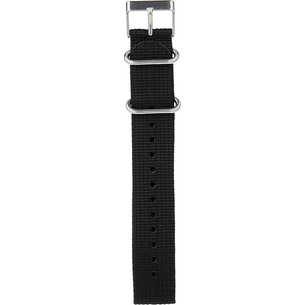 image:imageTimex SingleLayer 20mm SlipThru StrapBlack