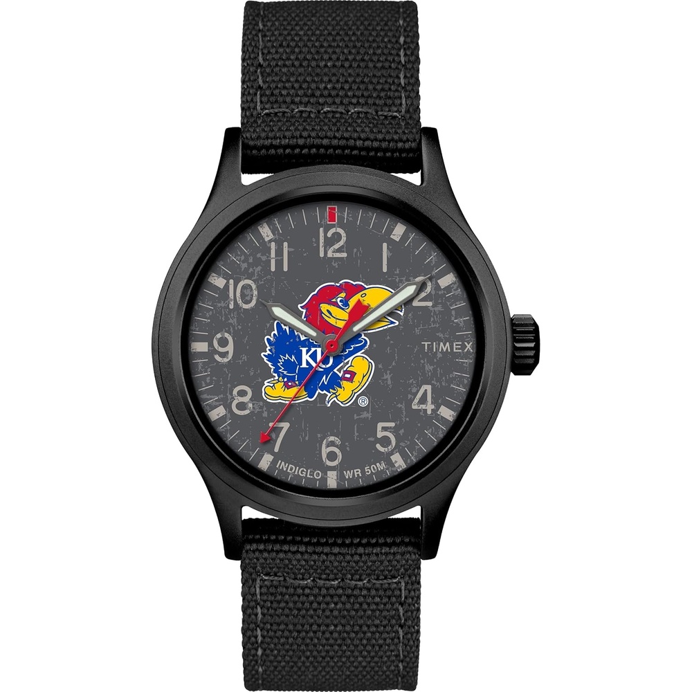 image:imageTimex Tribute Mens Collegiate Scout 40mm Quartz Fabric StrapKansas Jayhawks