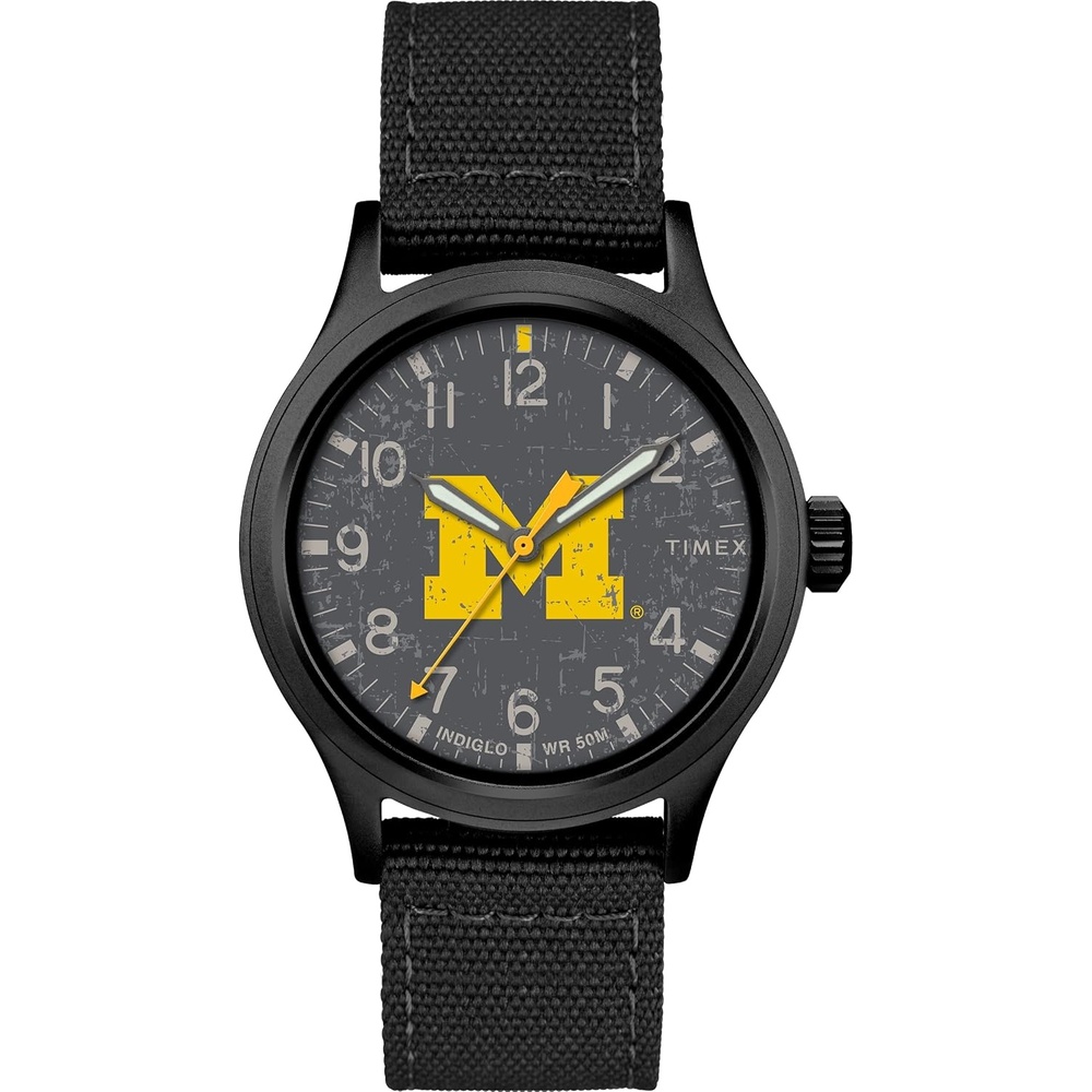 image:imageTimex Tribute Mens Collegiate Scout 40mm Quartz Fabric StrapMichigan Wolverines
