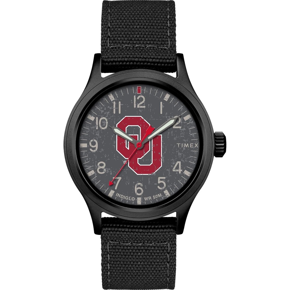image:imageTimex Tribute Mens Collegiate Scout 40mm Quartz Fabric StrapOklahoma Sooners