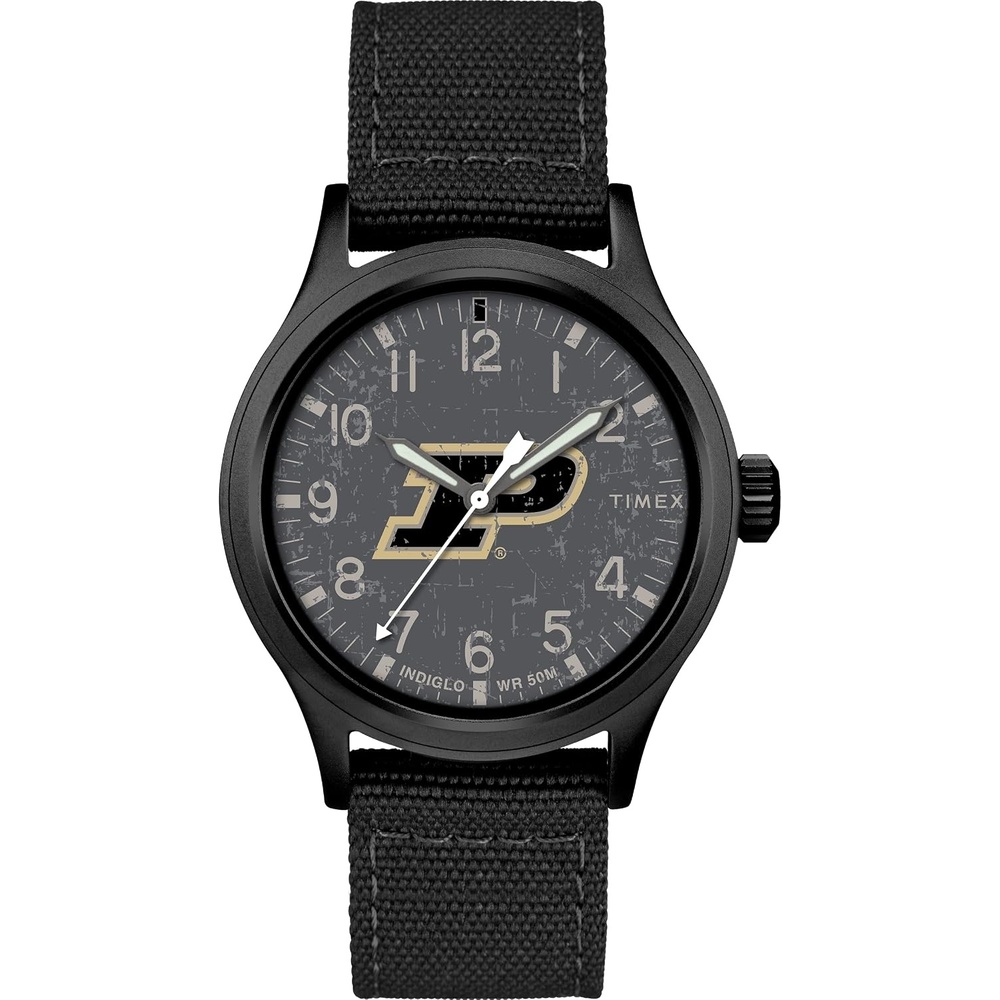 image:imageTimex Tribute Mens Collegiate Scout 40mm Quartz Fabric StrapPurdue Boilermakers