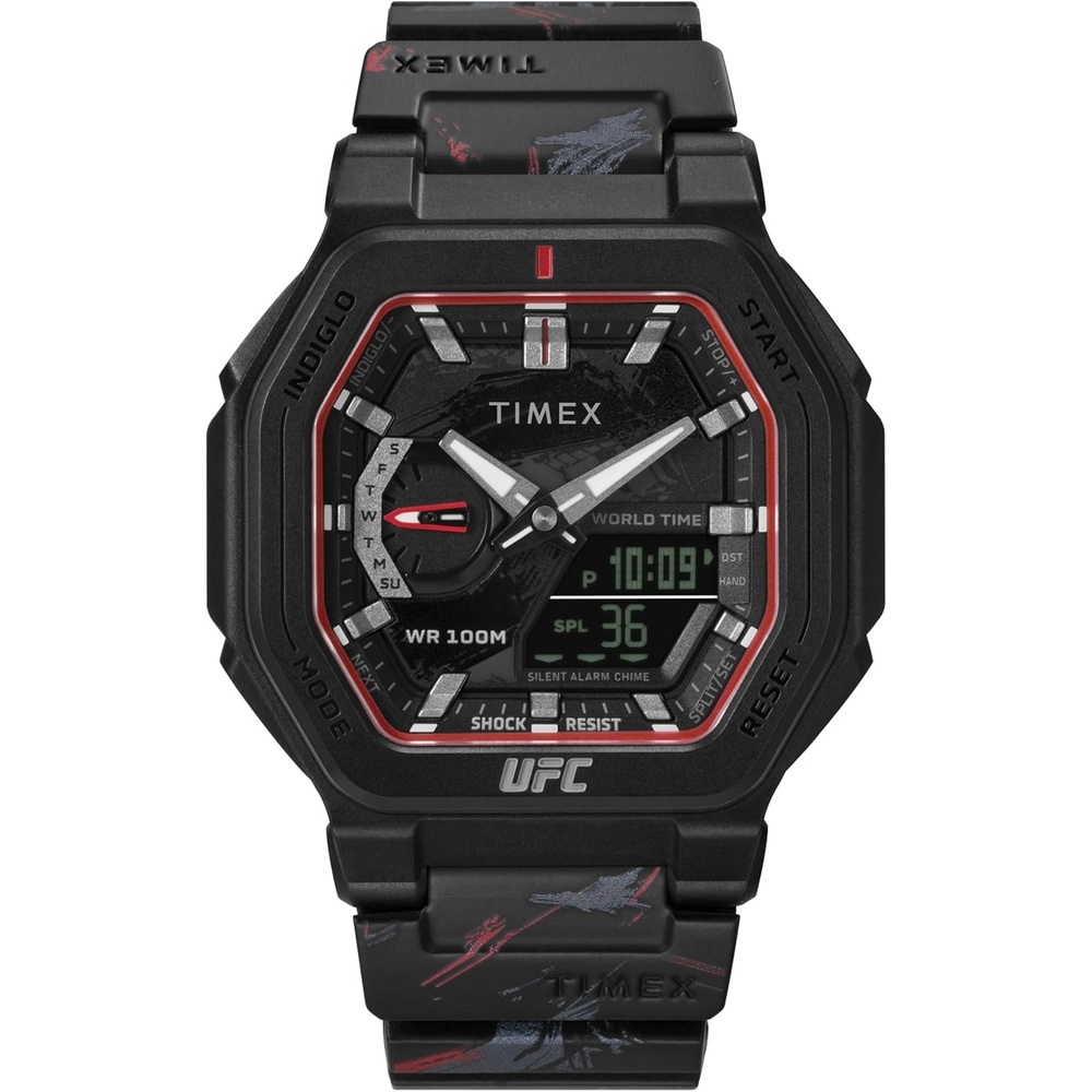 image:imageTimex UFC Mens Colossus 45mm WatchBlackBlackBlack