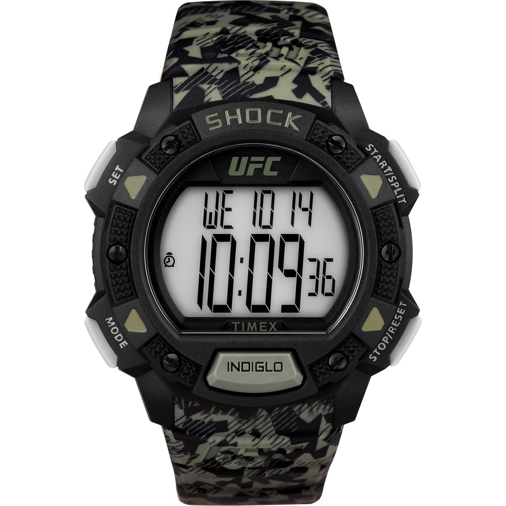image:imageTimex UFC Mens Core Shock 45mm WatchCamoDigitalBlack