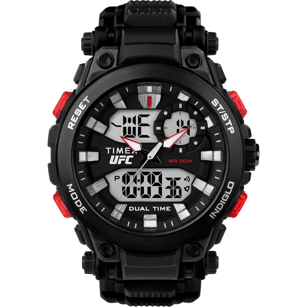 image:imageTimex UFC Mens Impact 50mm WatchBlackBlackBlack