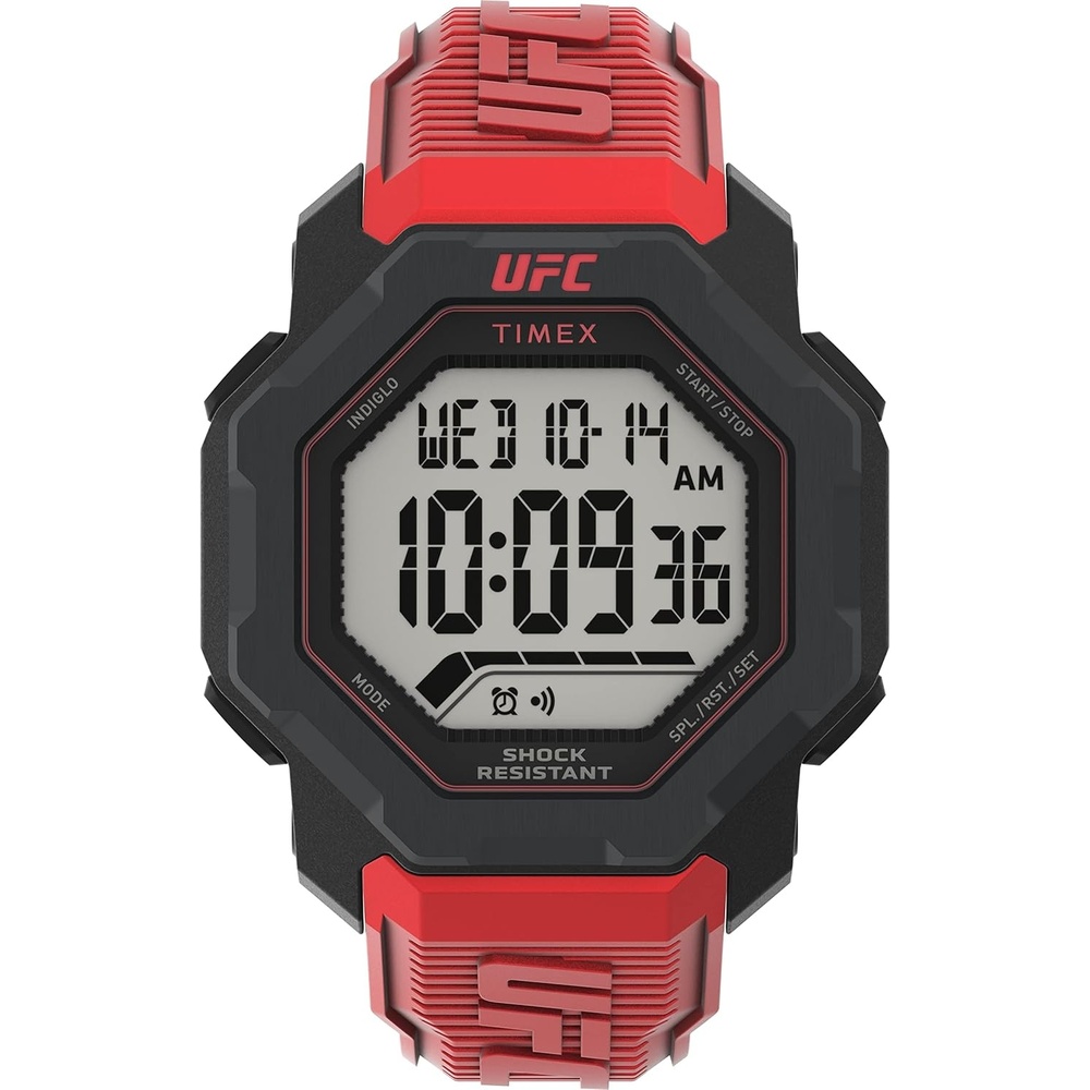 image:imageTimex UFC Mens Knockout 48mm WatchRedDigitalBlack