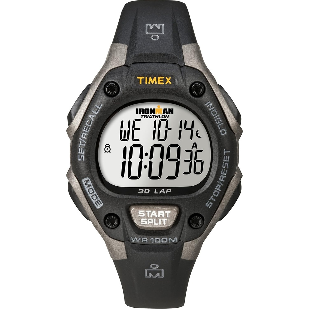 image:imageTimex Unisex Ironman Classic 30 34mm WatchBlackGray