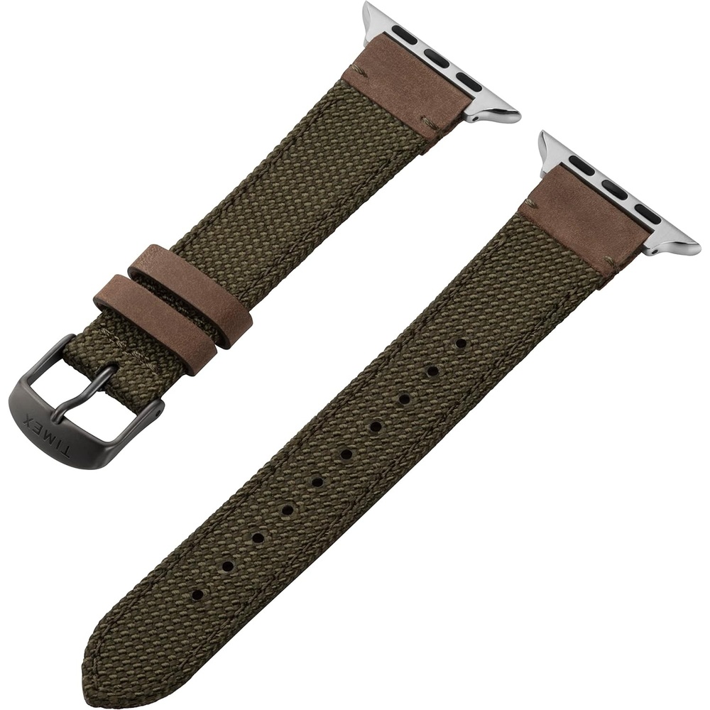 image:imageTimex Unisex Strap Compatible with 42mm  44mm Apple WatchGreen